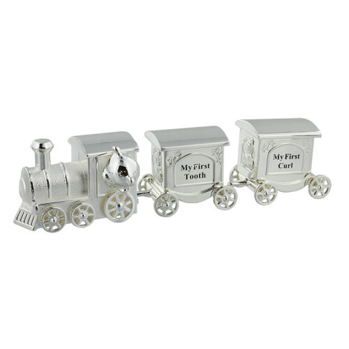 WIDDOP and Co. Silver Plated Train Carriage Tooth & Curl Set