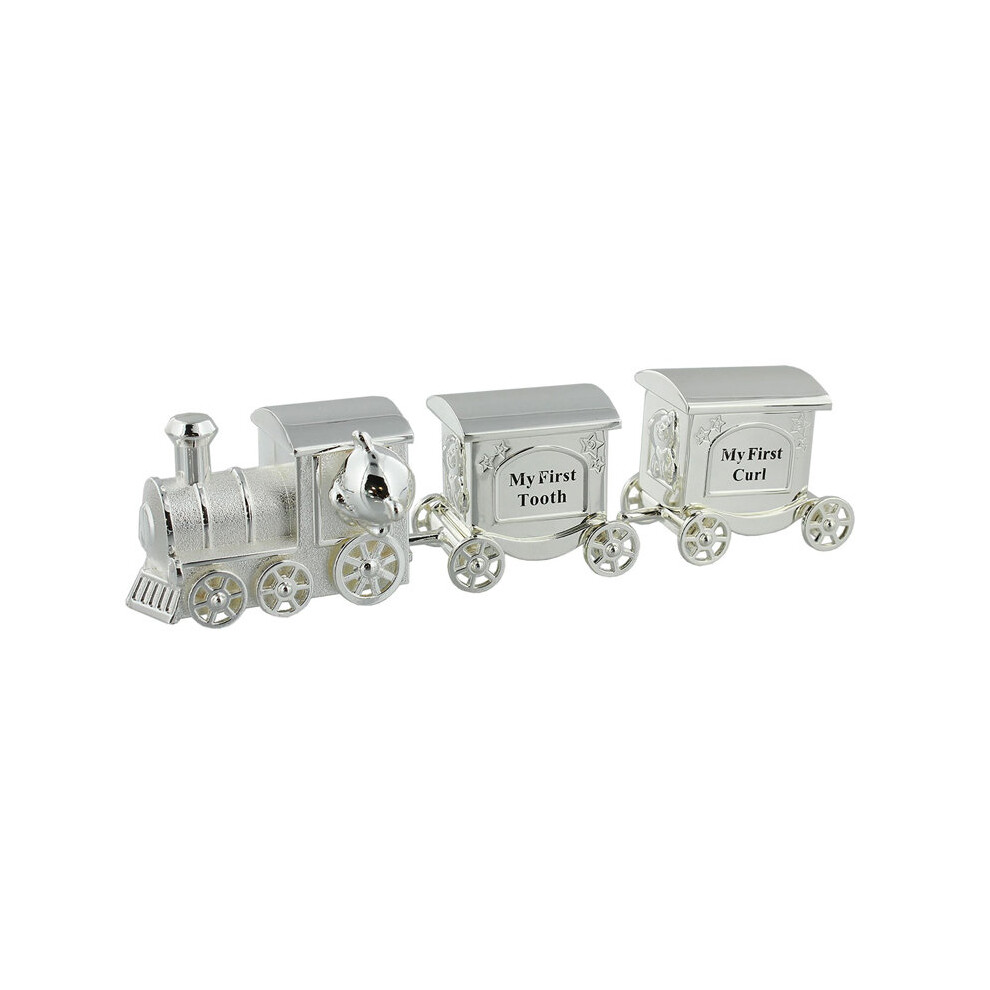 Silver Plated Train Carriage Tooth & Curl Set