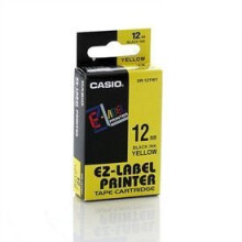 Casio XR-12YW Black on Yellow
