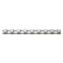 Fellowes 53462 12mm White Plastic Comb