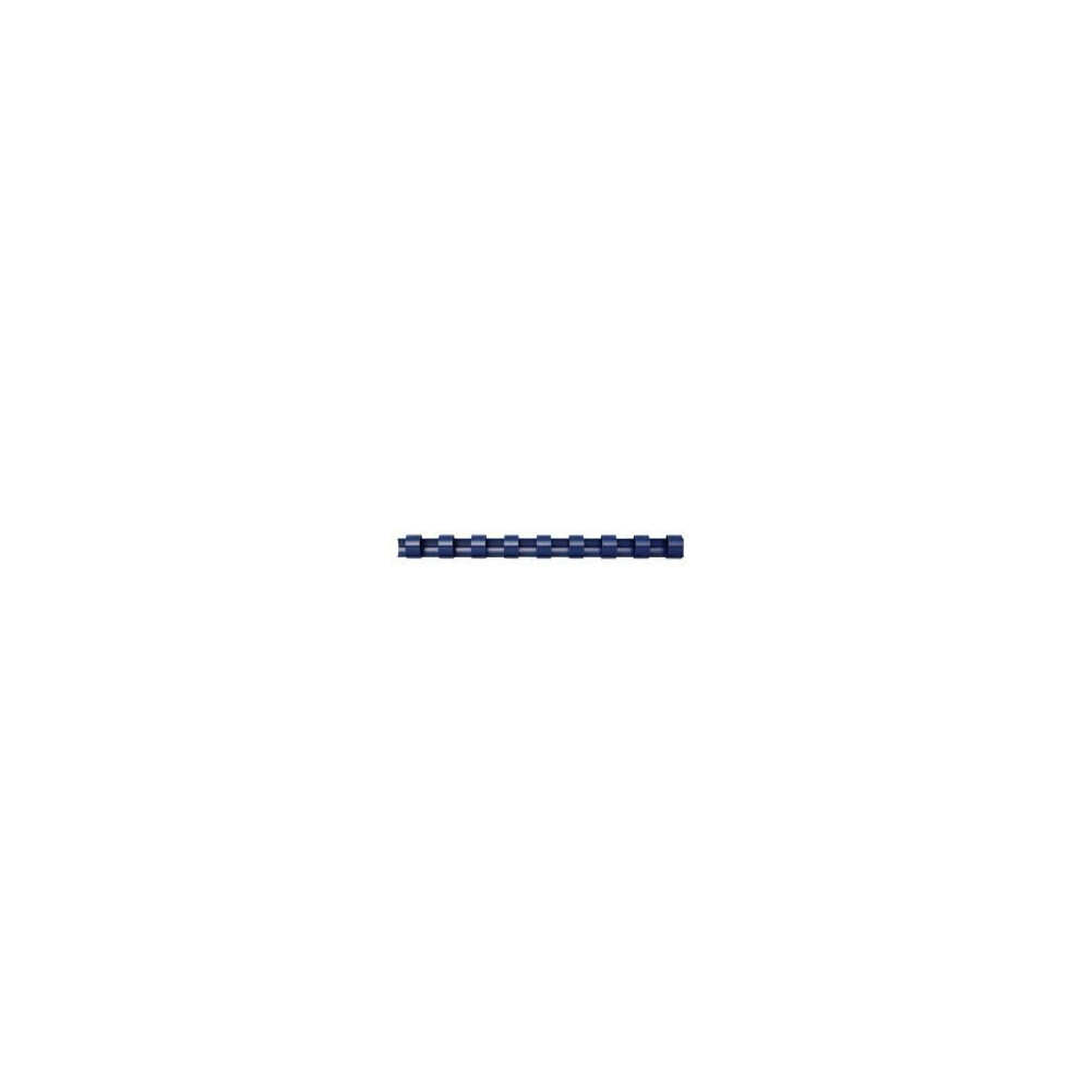 Fellowes 5346303 12mm Blue Plastic Comb