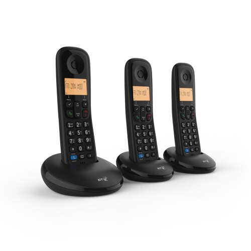 British Telecom BT Everyday Trio Dect Call Blocker Telephone