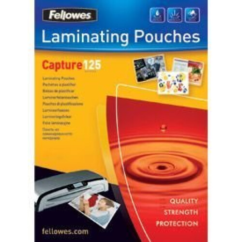 Fellowes Fellowes A2 125Mic Pouch 50