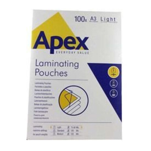 Fellowes Fellowes Apex 6001901 A3 Pouch 100