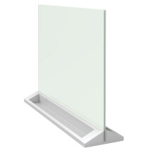 Nobo 1905265 Diamond Glass Magnetic Desktop Board