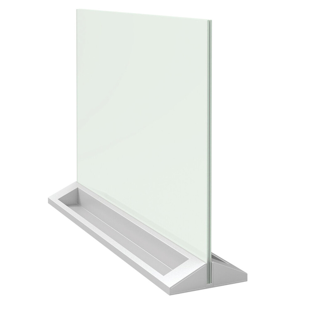 Tableau en verre - Nobo - Bureau - Couleur blanche - Design moderne - Surface lisse