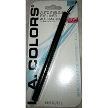 Auto Eyeliner Black - Long Wear Shapes &amp Defines Eyes 0.009 oz(L.A. Colors)