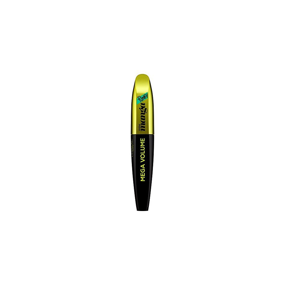 LOreal Paris Miss Manga Mega Volume 8ml Mascara - Punky Green