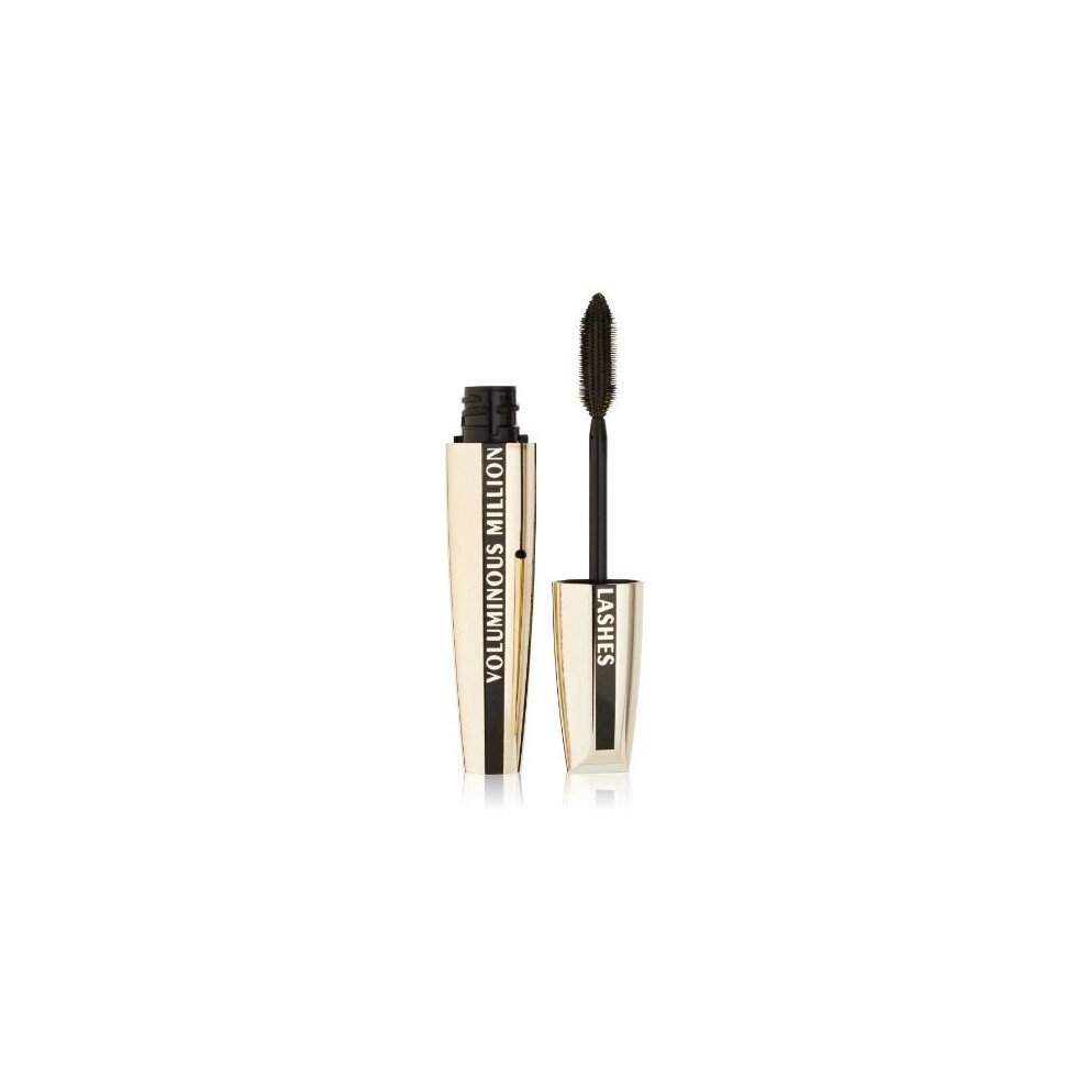 LOral Paris Voluminous Million Lashes Mascara, Blackest Black, 0.3 fl. oz.