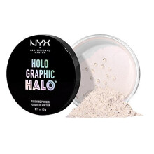 NYX PROFESSIONAL MAKEUP Holographic Halo Finishing Powder, Mermazing, 0.17 Ounce