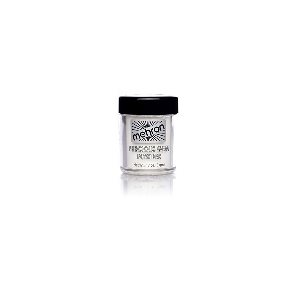 Mehron Makeup Precious Gem Powder Eye Makeup Opal 17Oz Shaker Jar