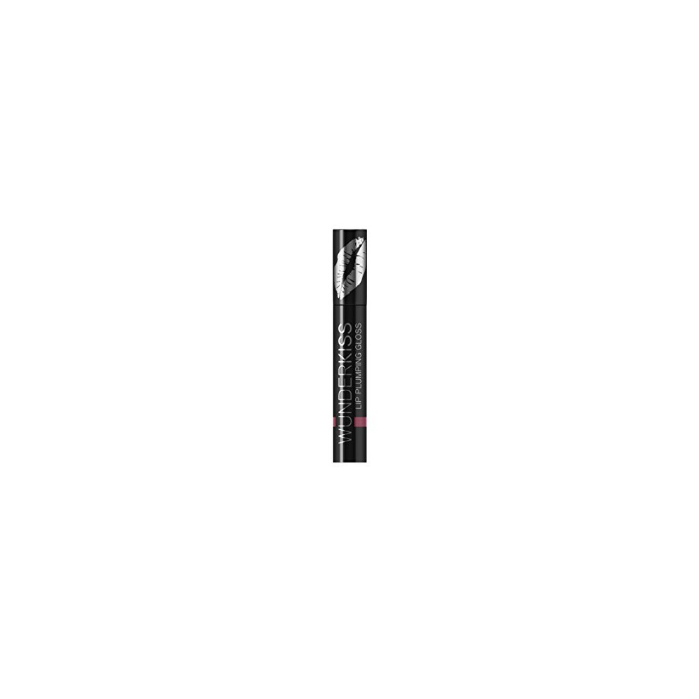 WUNDER2 WUNDERKISS Plumping Lip Gloss - Lip Plumper for Hydrated and Voluminous Lips, Berry Color