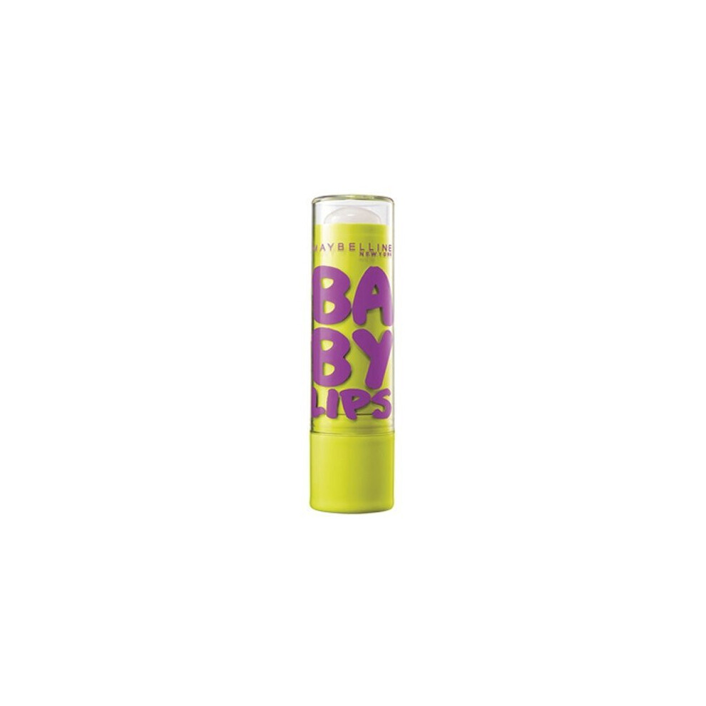 Maybelline Baby Lips Moisturizing Lip Balm SPF 20, Peppermint 0.15 oz (Pack of 3)