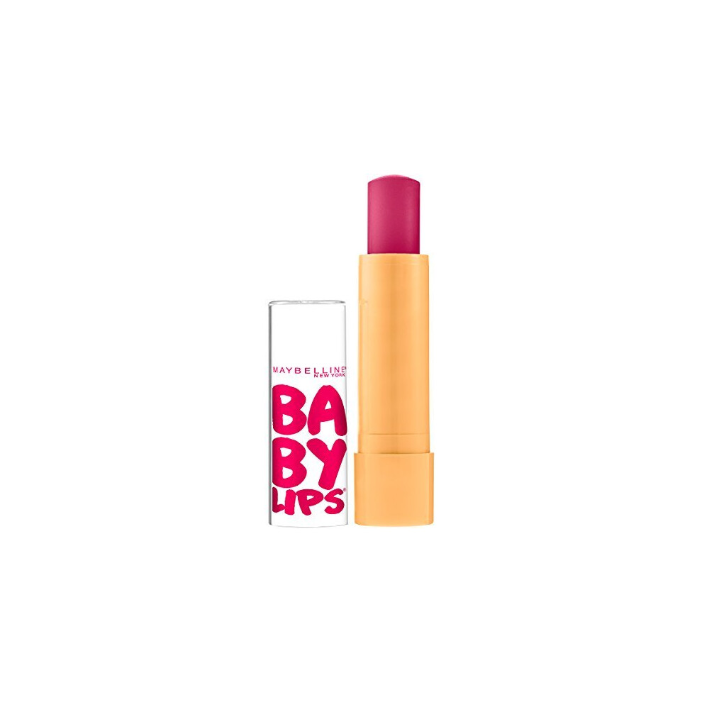 Maybelline Baby Lips Moisturizing Lip Balm, Cherry Me, 0.15 oz.