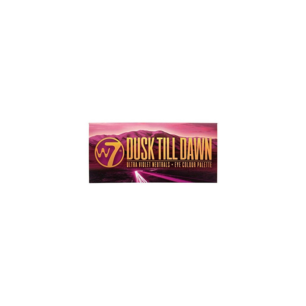 W7 Dusk Till Dawn Ultra Violet Neutrals 14 Colour Eye Shadow Palette