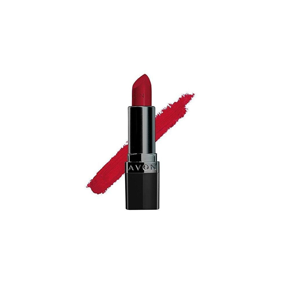 Avon-True Colour Perfectly Matte Lipstick 4.0 Grams (Red Supreme)