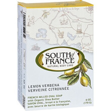 SoF, Dreifach gemahlene Kernseife mit Sheabutter, Zitronenverbene, 6 oz (170 g)