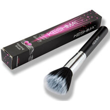 Keshima Duo Fiber Stippling Brush - Prémium stippling ecset folyékony alapozóhoz és blendeléshez a hibátlan, csíkmentes felületért