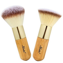 Matto Makeup Brush Set 2 stykker Face Blush Kabuki Powder Foundation Makeup Brushes til Mineral BB Cream