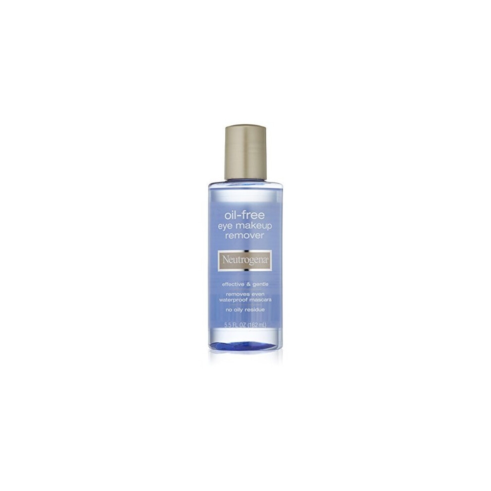 Neutrogena Cleansing Oil-Free Eye Makeup Remover 5.5 Ounce (Pack of 3)