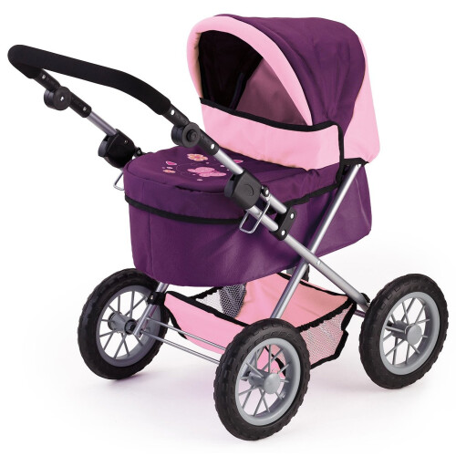 Bayer Design Doll Pram (Plum) - Purple 1