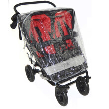 Mountain Buggy Duet Pushchair Compatible Rain Cover | Double Buggy Cover