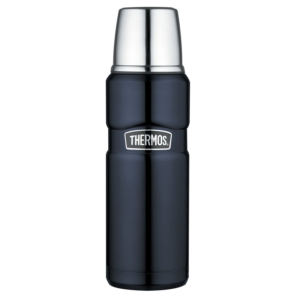 Thermos Stainless King Flask, Midnight Blue, 470 ml