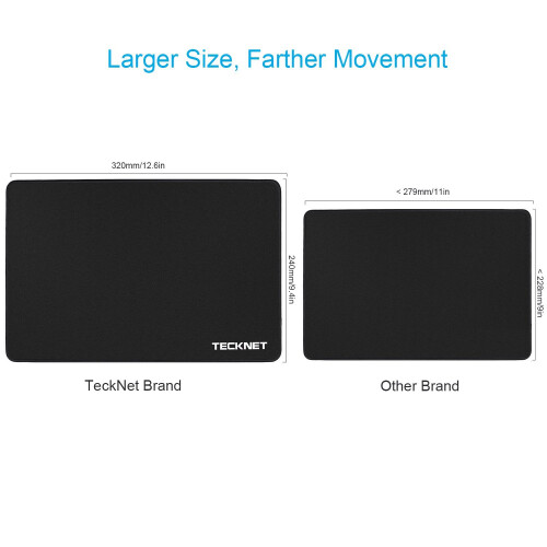 TeckNet TeckNet L Gaming Mouse Mat Pad, 320x250x2mm Dimension 1