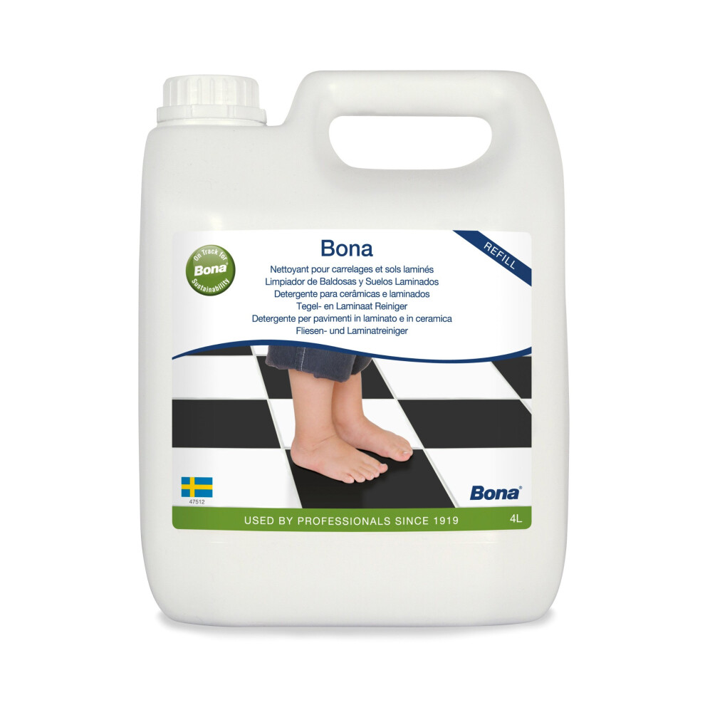 Bona Stone, Tile and Laminate Cleaner Refill 4L