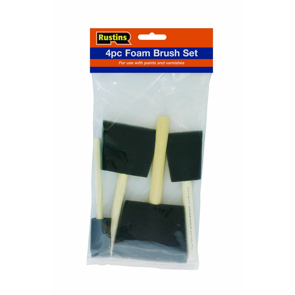Rustins PBRUSHPACK Foam Brushes