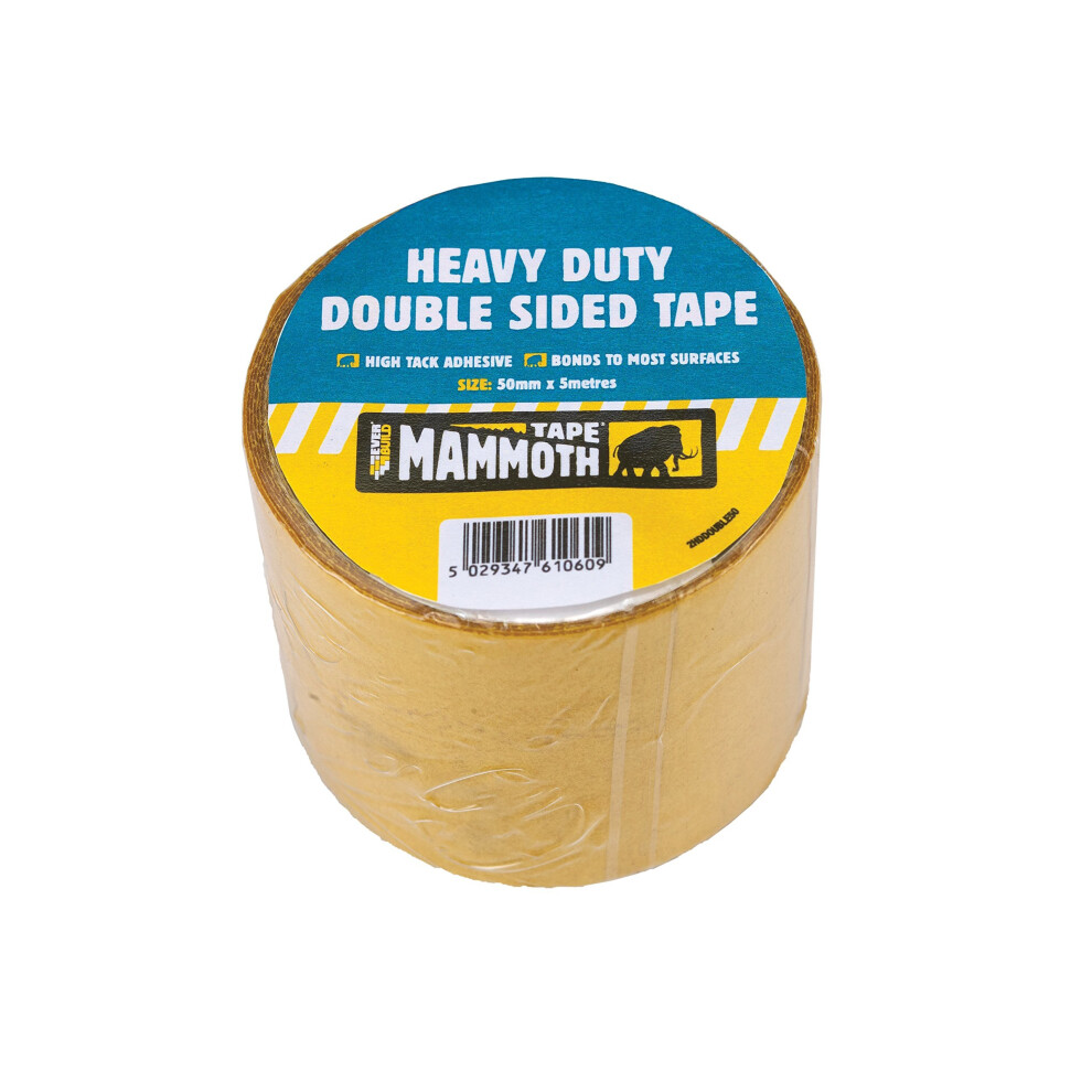 Everbuild EVB2HDDST50 50 mm x 5 m Heavy Duty Double Sided Tape