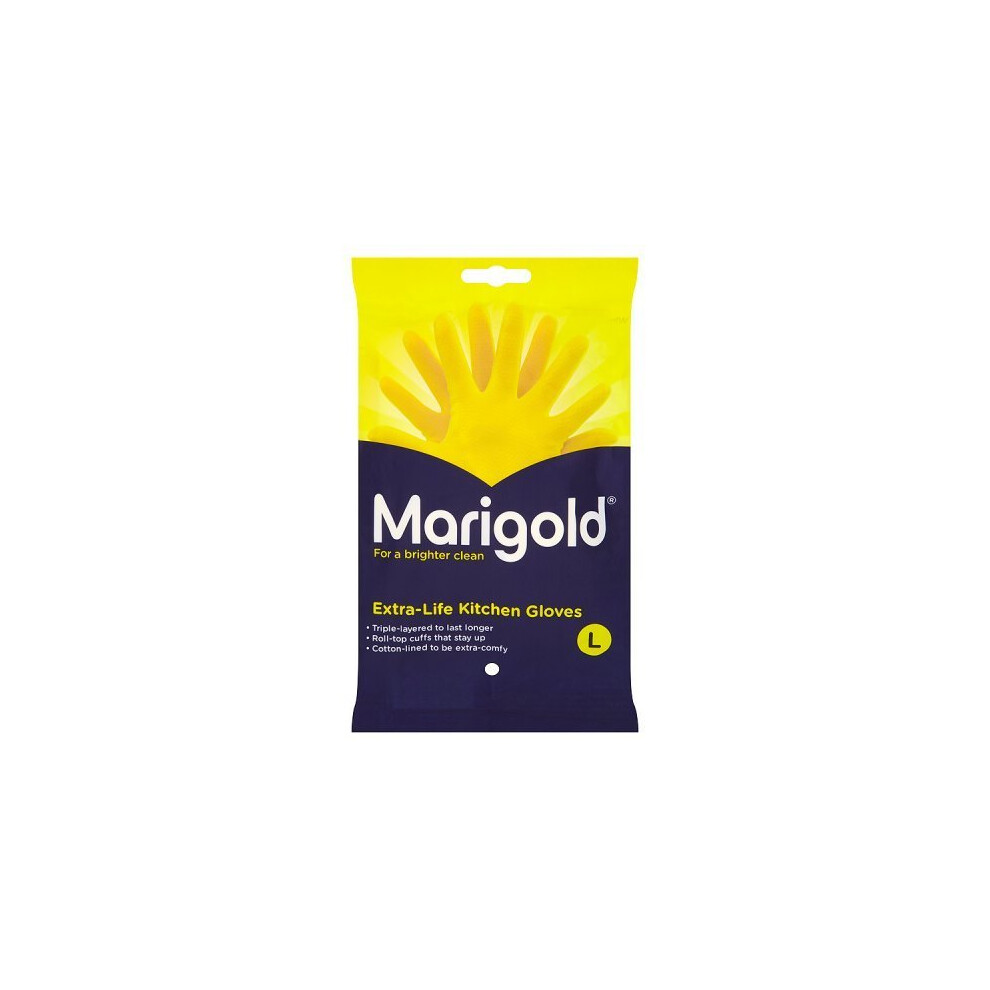 Marigold Extra-Life Kitchen Gloves Large, 1 Pair