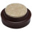 Castor Cups Felt Pad, Outer Dimension 54 mm (2.1/8") - Small, Brown, Pack of 4 1