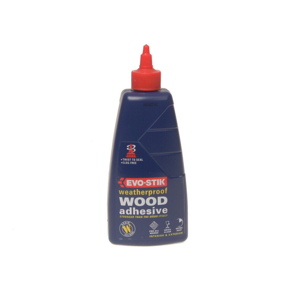 Evo Stik Wood Adhesive Weatherproof - 500ml 717411