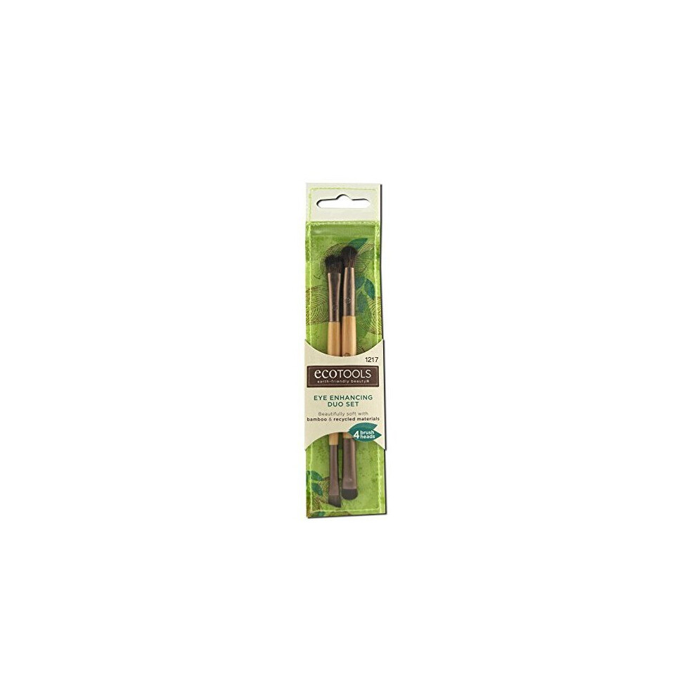 Pp ET Eye Enchnge Due Br Size 1ct Pp Eco Tools Eye Enchancing Duo Brush Set