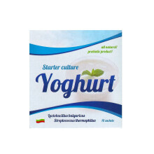Yogurt Starter Cultures - Pack of 10 Freeze Dried Sachets For Plain Yogurt