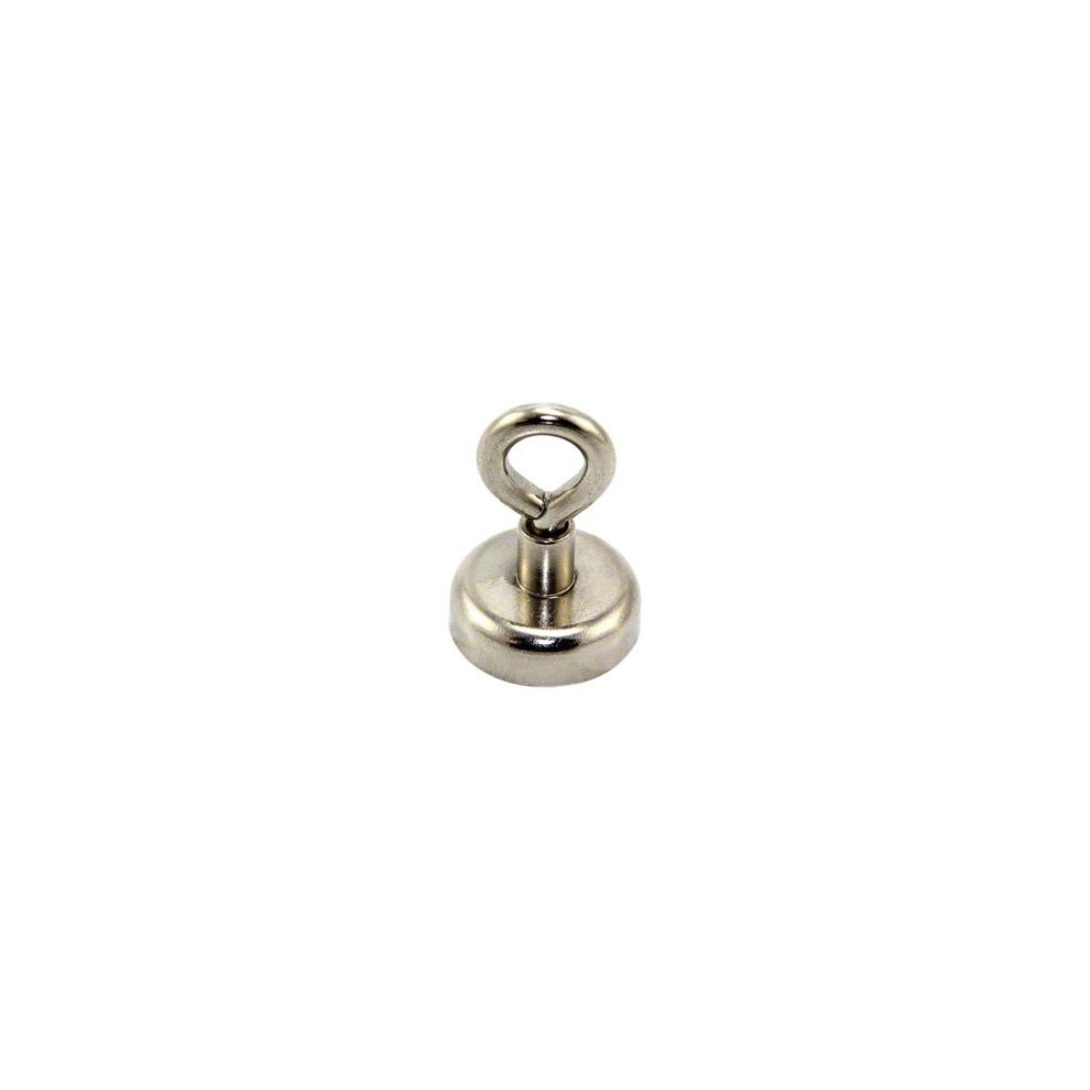 Magnet Expertâ® 25Mm Dia Neodymium Clamping Magnet With M5 Eyebolt - 20Kg Pull 5060185924206
