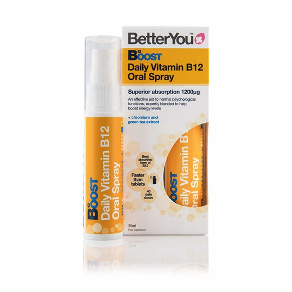 Betteryou Better You Boost B12 Oral Spray, 25 Ml