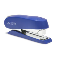 Rapesco Luna Half Strip Executive Heavy Duty Stapler - Blue, 50 Sheet Capacity
