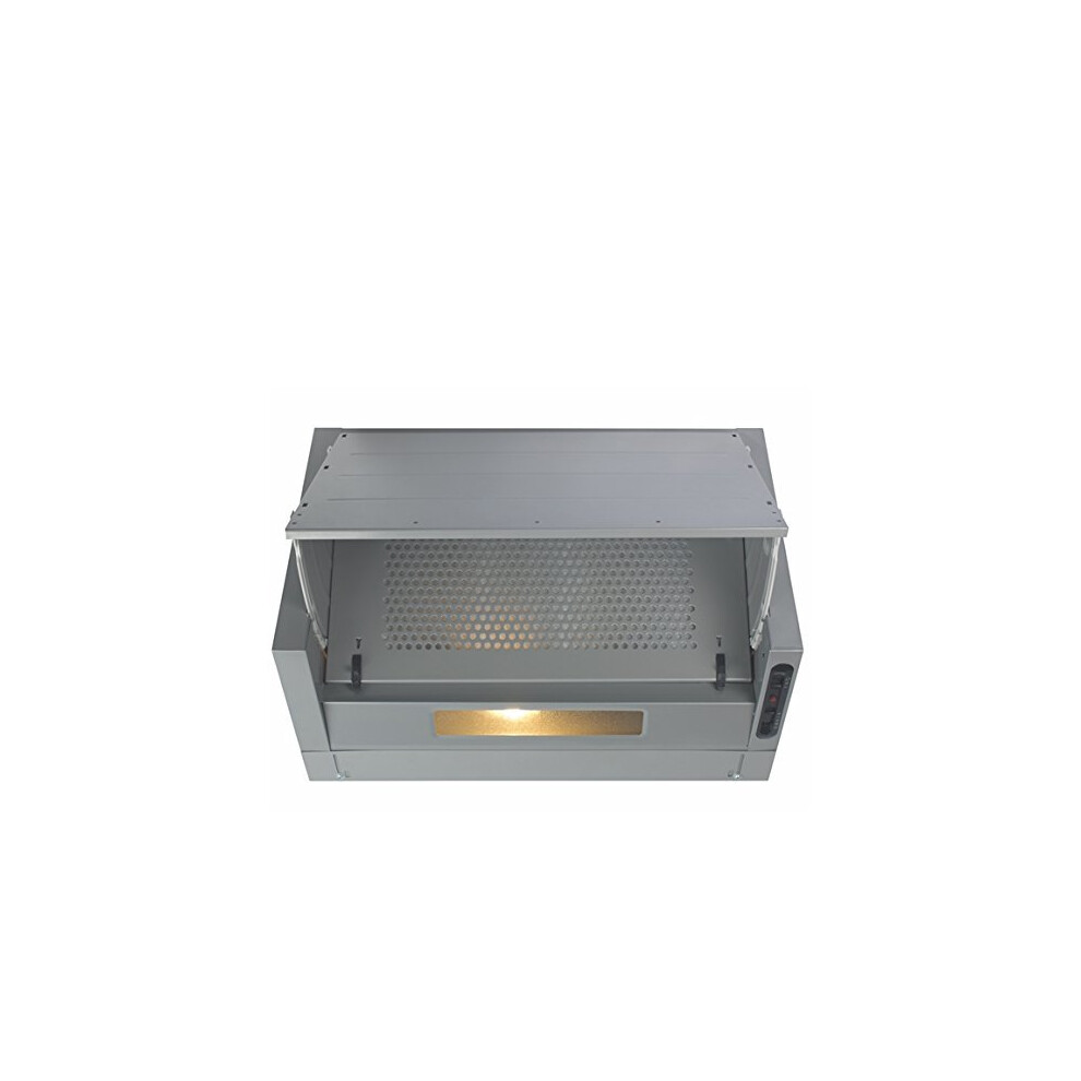 CDA EIN60SI Built In 60cm 3 Speeds B Chimney Cooker Hood Silver