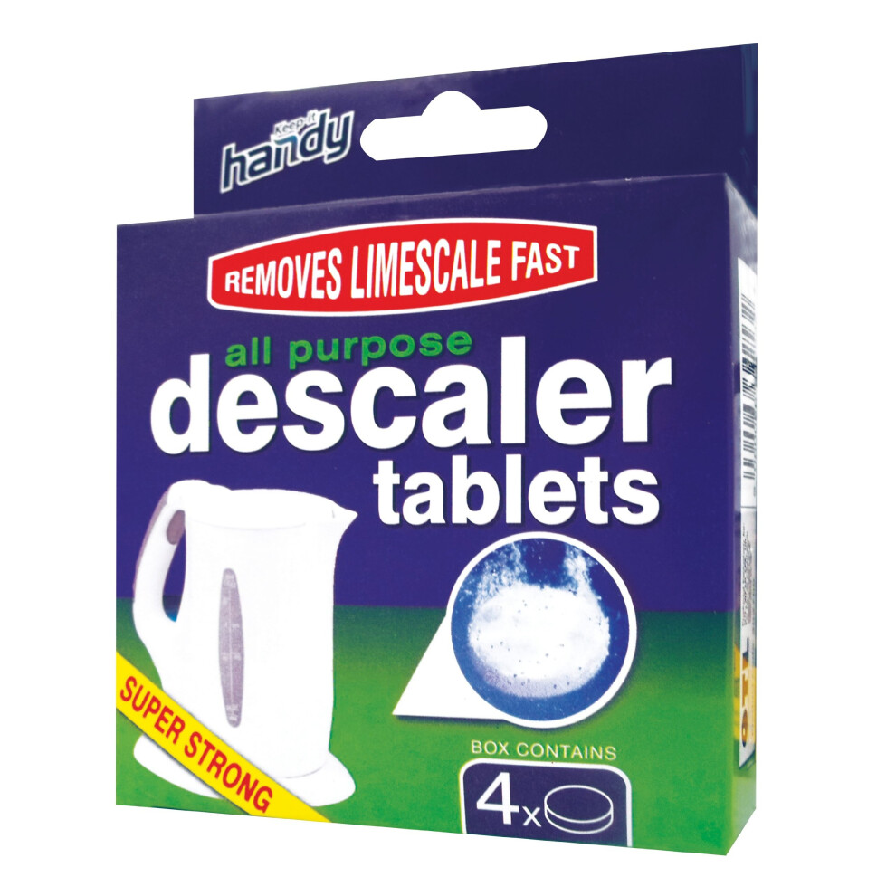 Keep-It Handy Descaler Tablets All Purpose Pack Of 4 X 20g Tablets