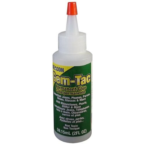 Gem-Tac 59 ml  Medium Dries Bottle, Clear