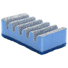 Oven Mate Grill Gremlin Cleaning Scrubbing Sponge Scourer With Grooves x 2