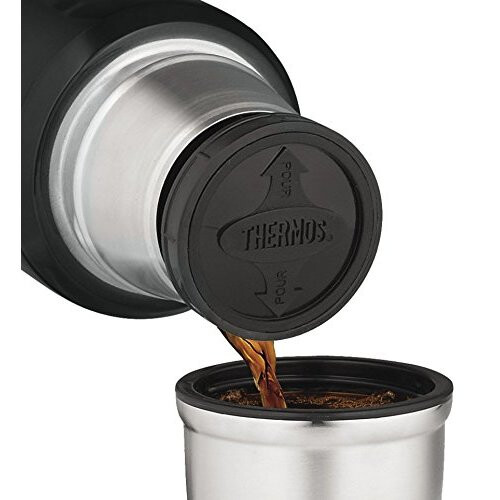 Thermos Thermos Stainless King Flask, Red, 1.2 L 1