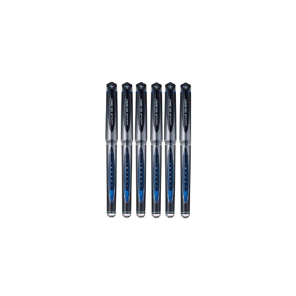 Uni Ball Blue Capped (UM-153S) Gel Impact Rollerball Pen Ball Point Pens