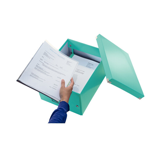 LEITZ Aufbewahrungsbox Click &amp; Store A4 Minze 1