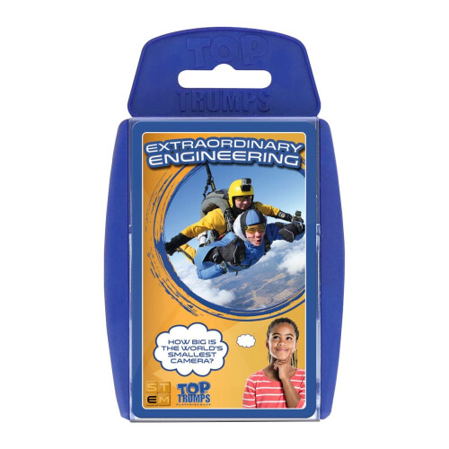 Top Trumps Extraordinary Engineering STEM Top Trumps Card Game