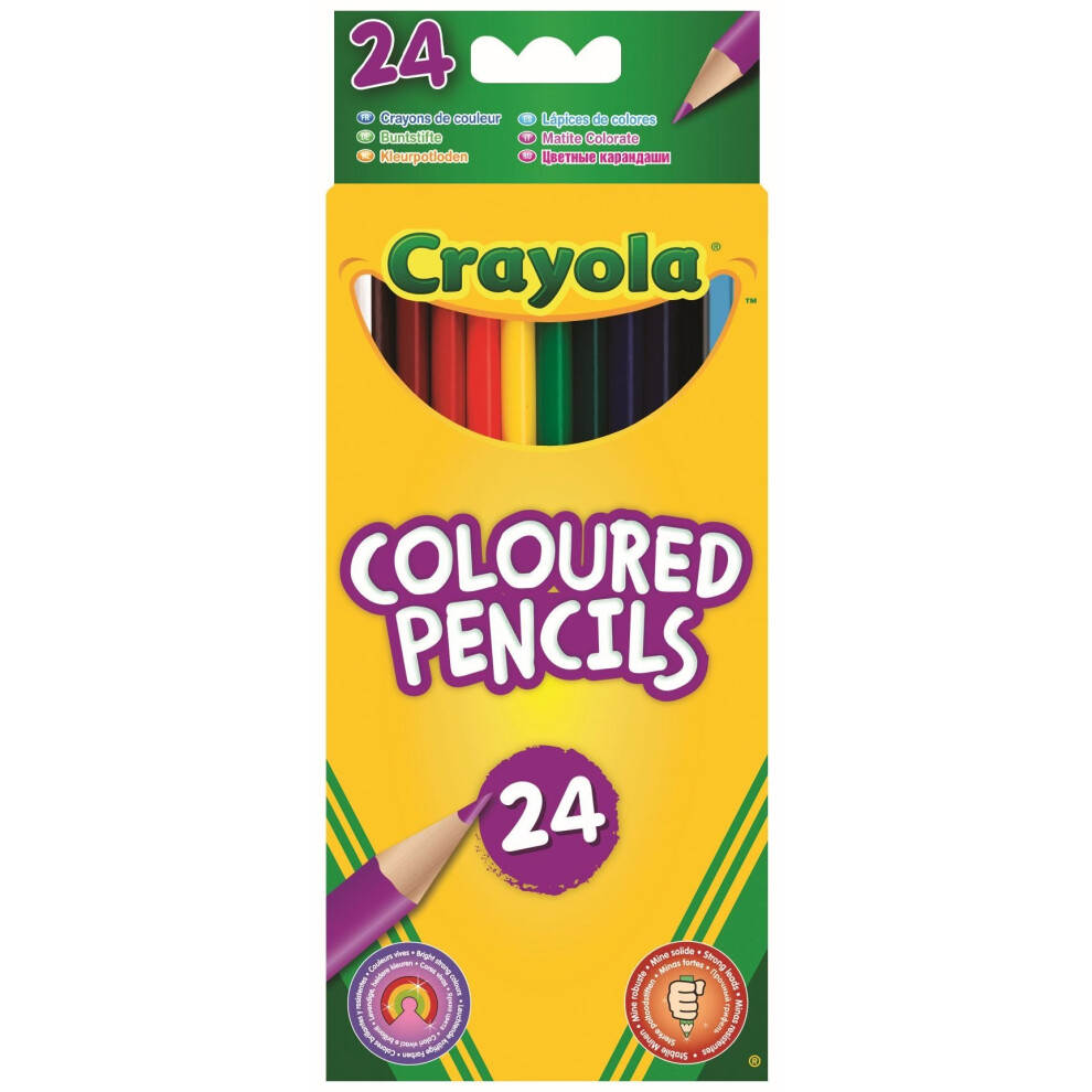 Crayola - 24 Crayola Coloured Pencils