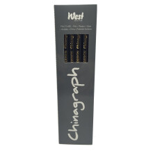 Chinagraph Marking Pencils - Black (Box of 12)