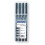 Staedtler Staedtler 31-9WP4GS Lumocolor Pack of 4 Permanent Pens Assorted Tips, Black 2
